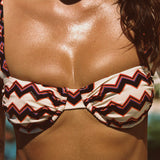 BAMBI | Underwire Bikini Top | Ziggy Print