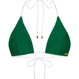 ALBA | Triangle Bikini Top | Emerald Mix