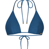 ALBA | Triangle Bikini Top | Sapphire