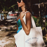 Bikini Bible Beach Club Tote Bag