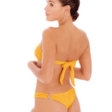 LUNA | Side Ring Brazilian Bikini Bottoms | APRICOT